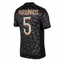 Koszulka piłkarska Paris Saint-Germain Marquinhos #5 Strój Trzeci 2023-24 tanio Krótki Rękaw
